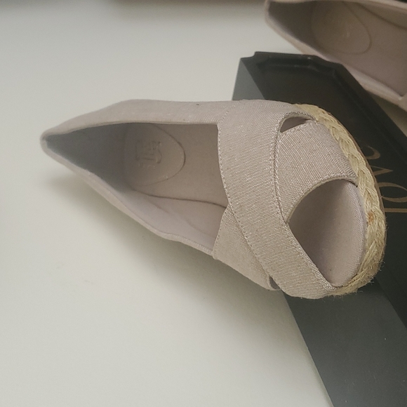 Chaps Espadrille Wedges - Picture 5 of 9